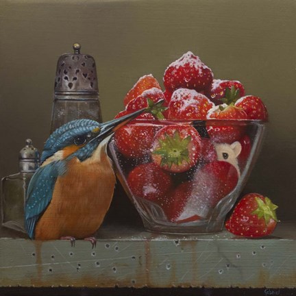 Framed Vorstelijk Print