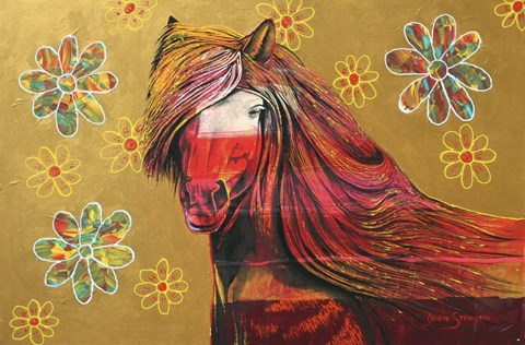 Framed Wildfire Print