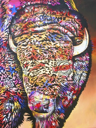 Framed Buffalo Soldier Print