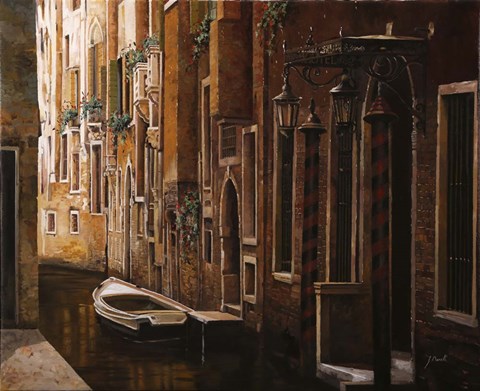 Framed Crema Veneziana Print