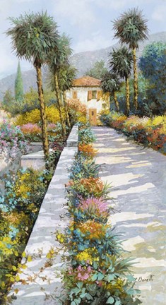 Framed Prospettiva Del Lago Print