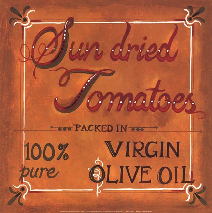 Framed Tomatoes Print