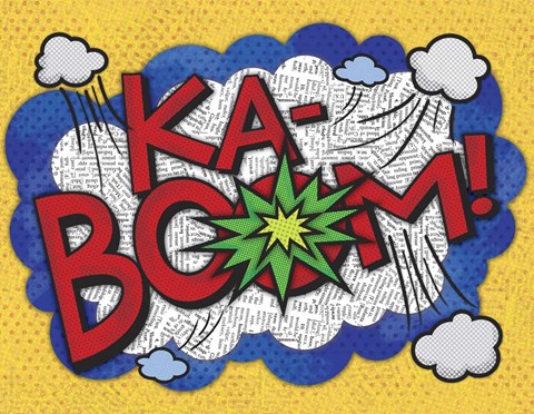 Framed Comic Book 2 Print