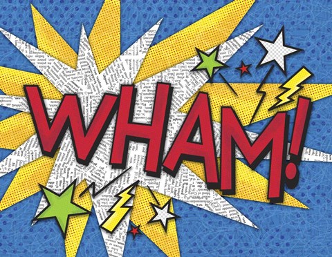 Framed Comic Book 4 Print