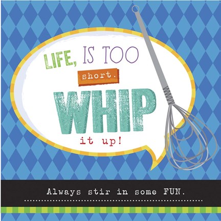 Framed Cooking Up The Good Life 4 Print