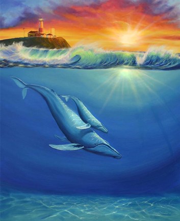 Framed Safe Passage Print