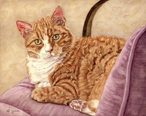 Framed Punky Mapes Print