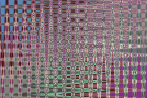 Framed Geometric Abstract Print