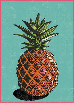 Framed Pineapple Print