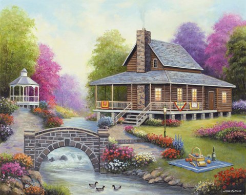 Framed Spring's Harmony Print