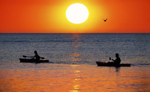 Framed Sunset Excursion Print