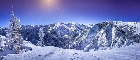 Framed Colorado Snow Print