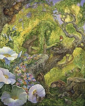 Framed Forest Protector Print