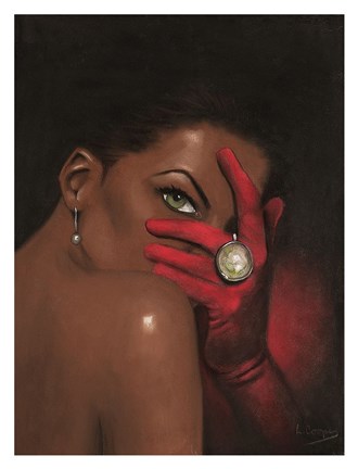 Framed Red Velvet Print