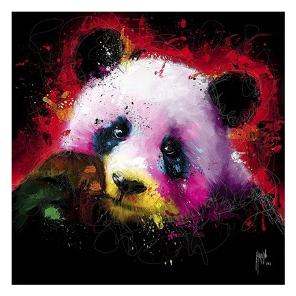 Framed Panda Pop Print