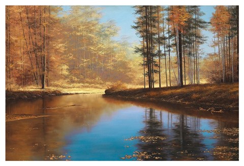 Framed Autumn Creek Print