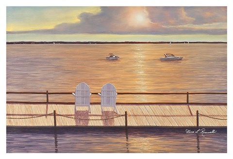 Framed By the Bay Print