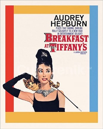 Framed Breakfast at Tiffany's Print