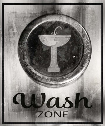 Framed Farm Bathroom Signs 16 Print