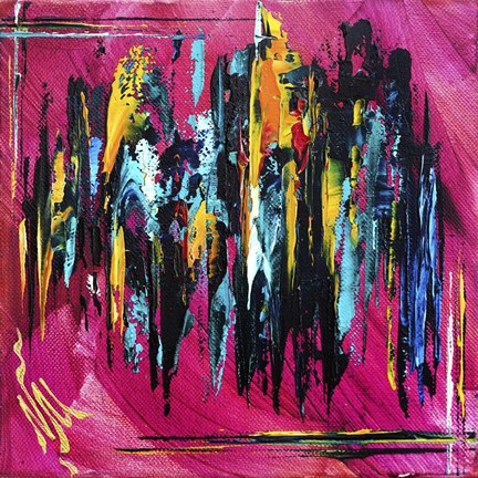 Framed Abstract Amalgam 1 Print