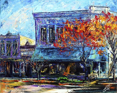 Framed Georgetown Bookstore Print