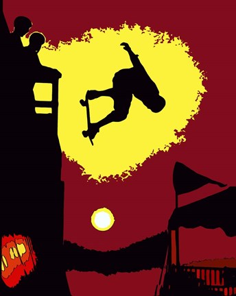 Framed Half Pipe Print