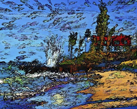 Framed Pointe Betsie Print