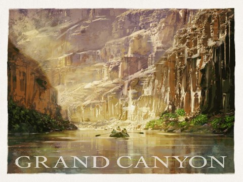 Framed Grand Canyon Colorado River Print