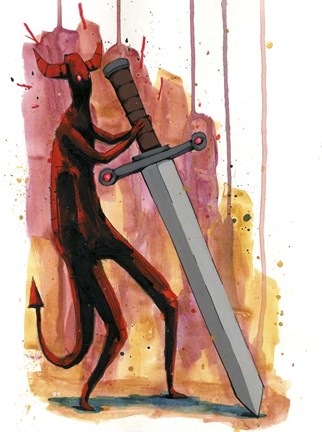 Framed Heavy Metal Print