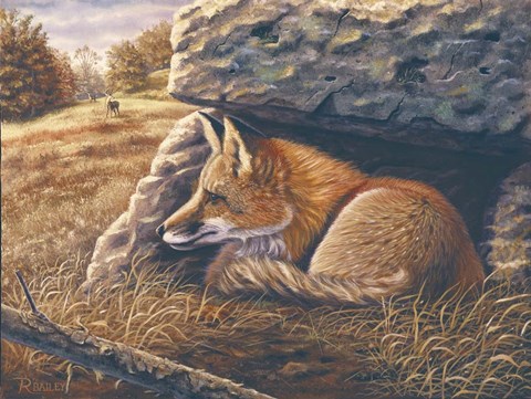 Framed Downwind Print