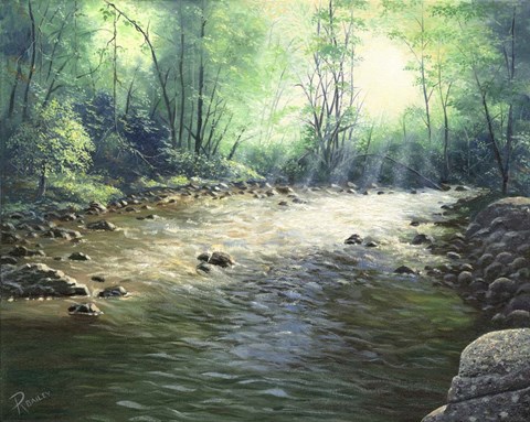 Framed River Dance Print