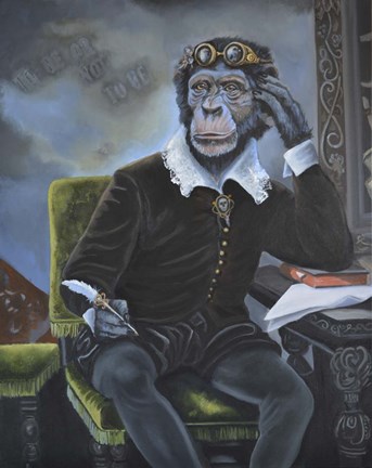 Framed Master William Shakespeare Print