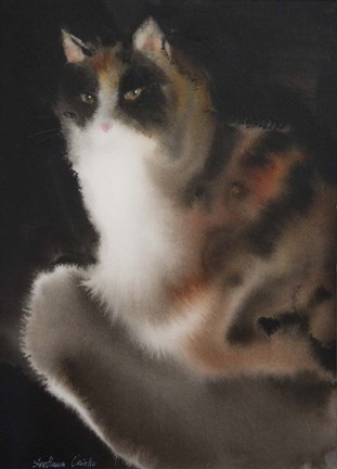 Framed Cat Print