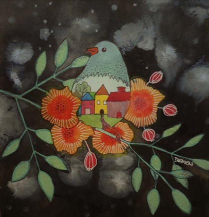 Framed Une Nuit Print