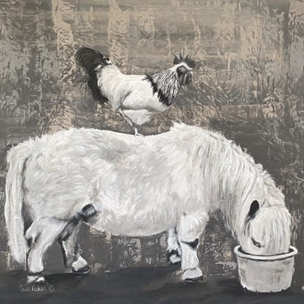 Framed Shetland and Co. Print