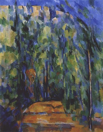 Framed Path in the Forest, 1902-06 Print