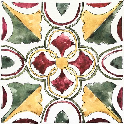 Framed Oaked and Aged VI Print