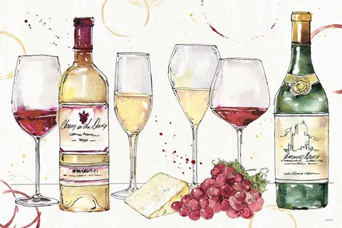 Framed Oaked and Aged I Print