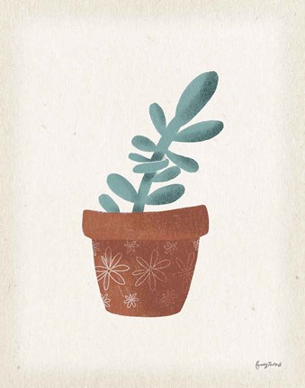 Framed Greenhouse V Print