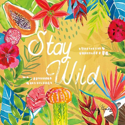 Framed Tutti Frutti XI Print