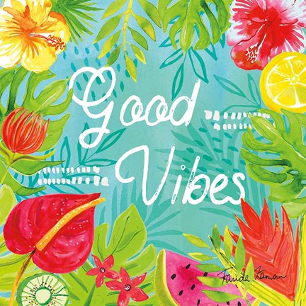 Framed Tutti Frutti IX Print