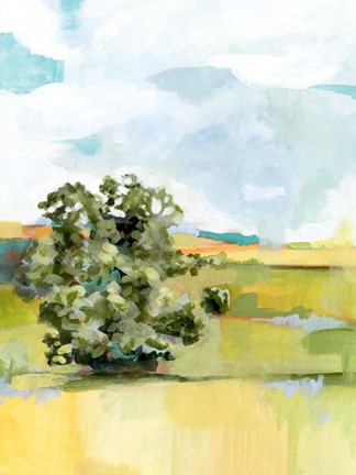 Framed Valley Breeze I Print