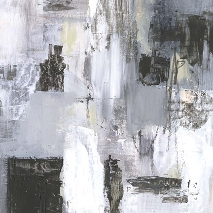 Framed Cinder Composition II Print