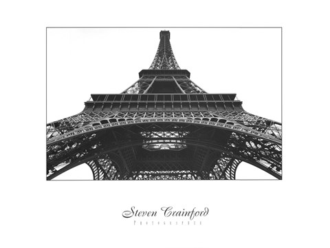 Framed Eiffel Tower Print