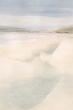 Framed Island Calm III Print