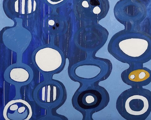 Framed Big Blue II Print