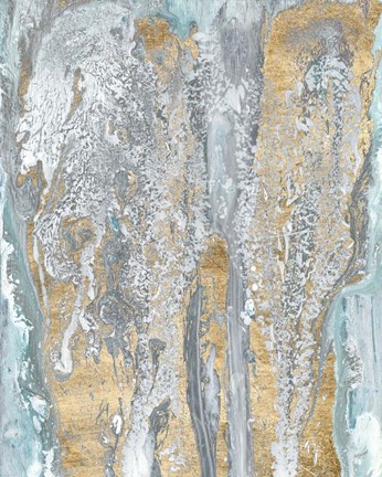 Framed Fjord I Print