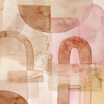 Framed Build Up II Print