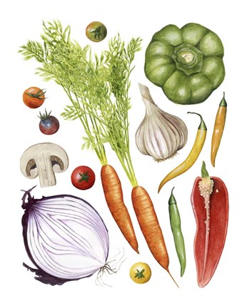 Framed Home Harvest I Print