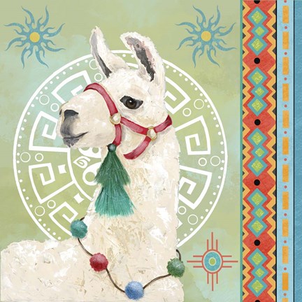 Framed Peruvian Dreams II Print